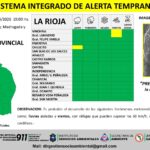 Alerta por lluvia y vientos en la zona de la cordillera